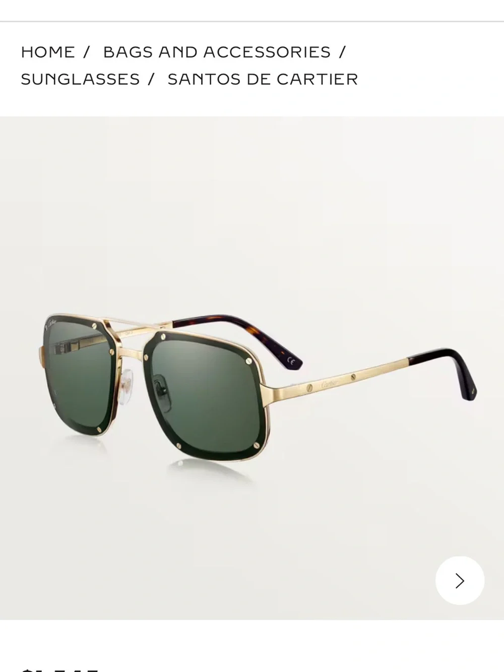 Cartier santos de